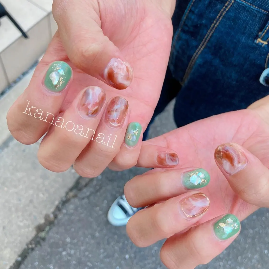 ネイル 地爪育成💅 kanaoanailのネイルデザイン