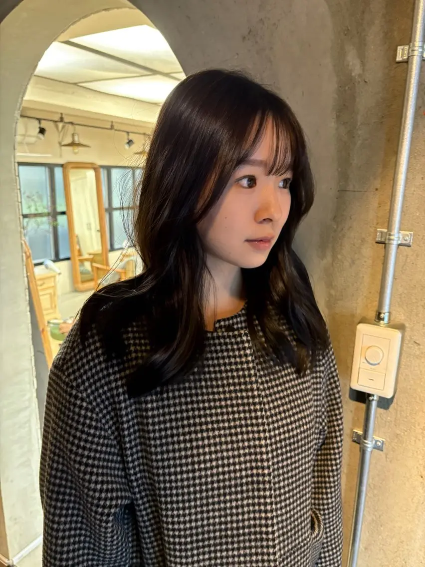 ロング カラー ヘアアレンジ 透明感カラー りこ 11/4空きありのヘアスタイル