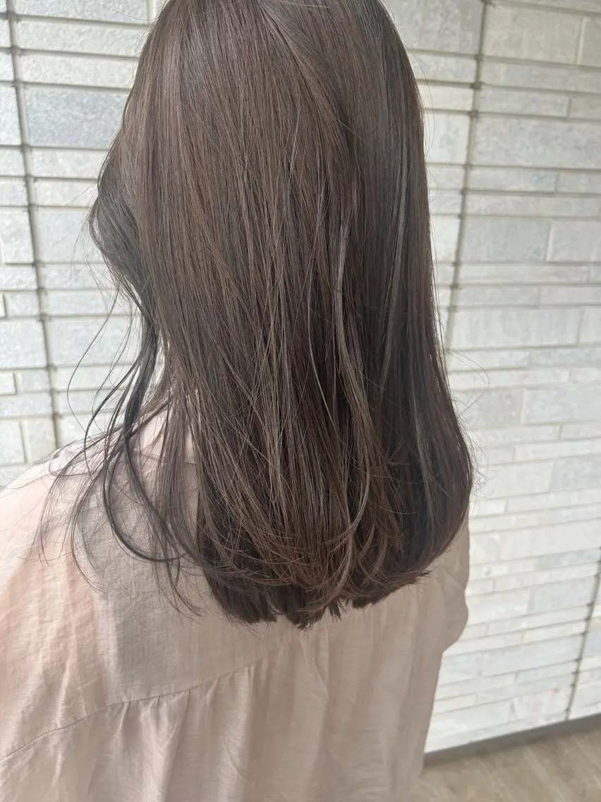 ロング カラー カット ヘアカラー 💛🤍U too e’s /店長🧸のヘアスタイル
