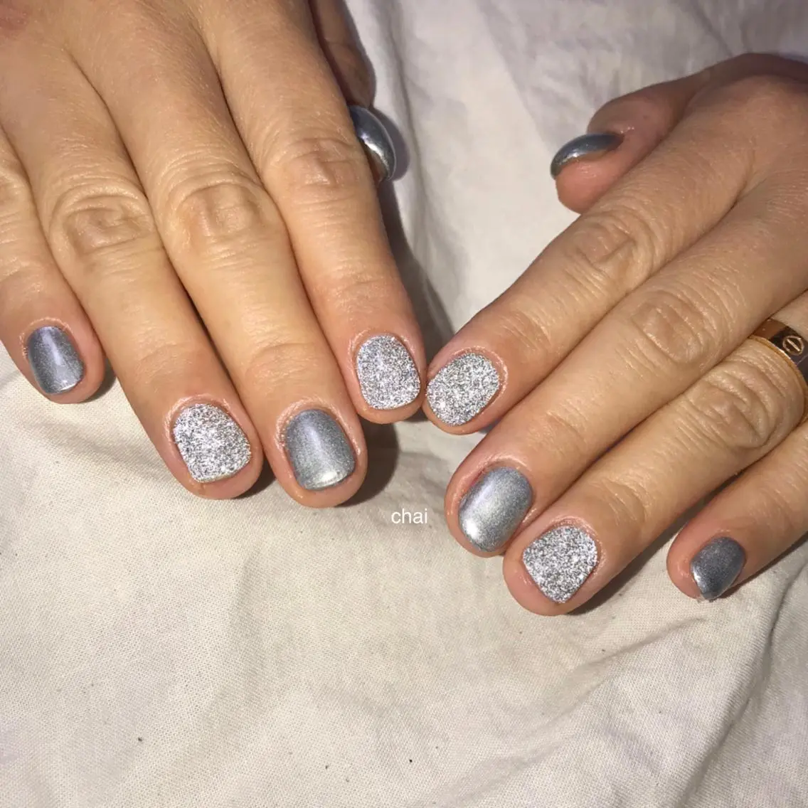 ネイル フラッシュネイル ハンドネイル chai nail _ai📍鶴橋/桃谷のネイルデザイン