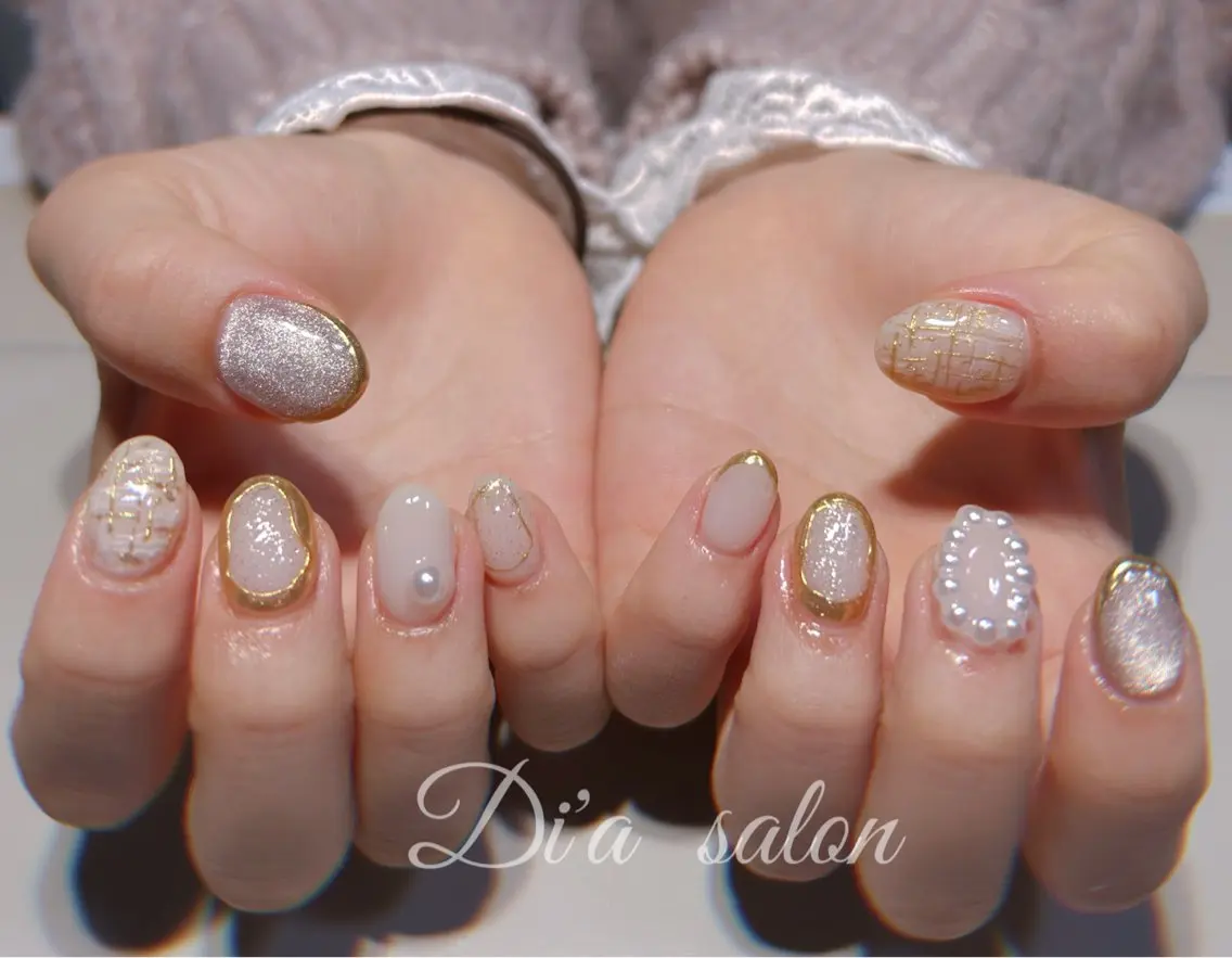 ネイル ハンドネイル di'a salonのネイルデザイン