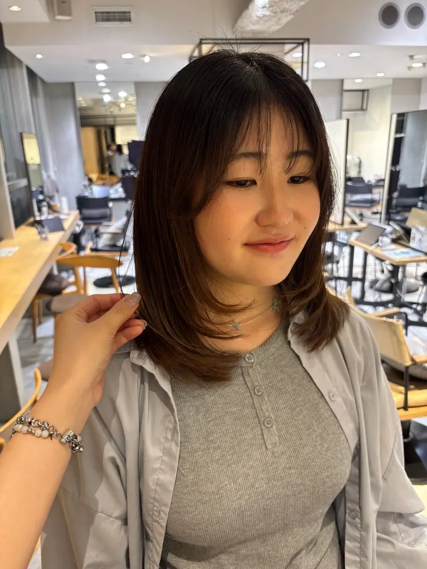 ロング FILMS Rinoのヘアスタイル