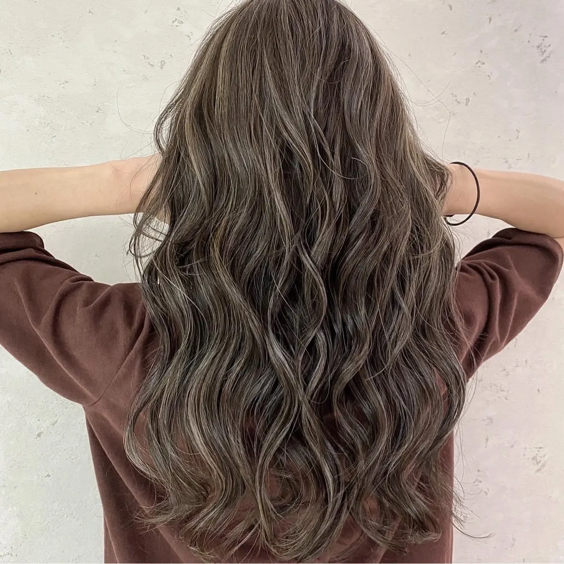 ロング カラー ダメージ、複雑履歴 の髪質改善　松本雄光のヘアスタイル