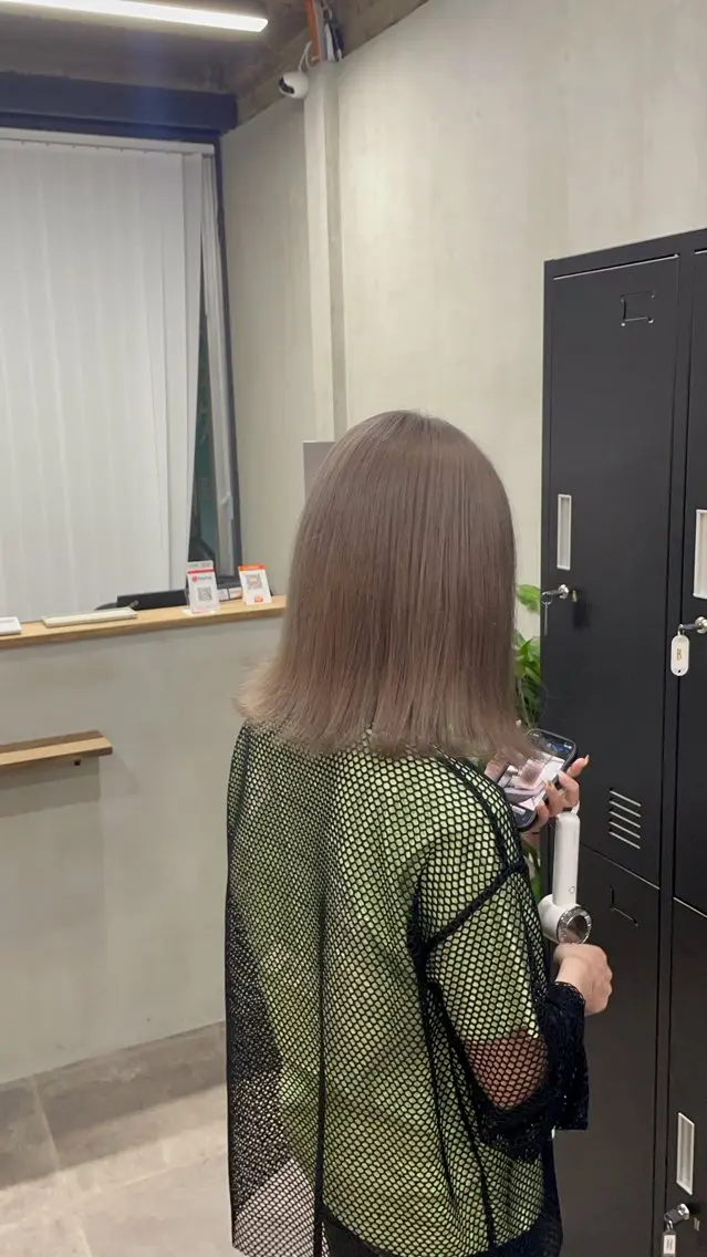 ミディアム カラー ヘアカラー Cecil hair なんば店のヘアスタイル