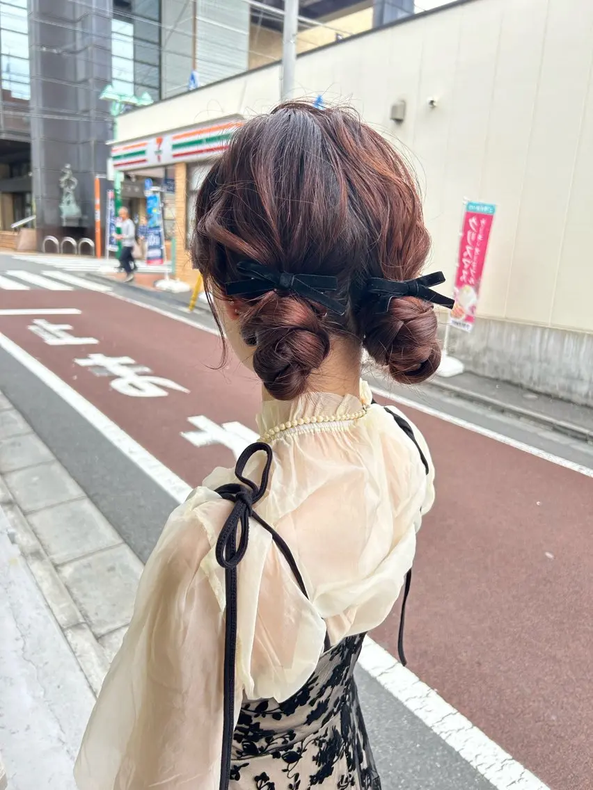 ヘアアレンジ ayu omochaのヘアスタイル