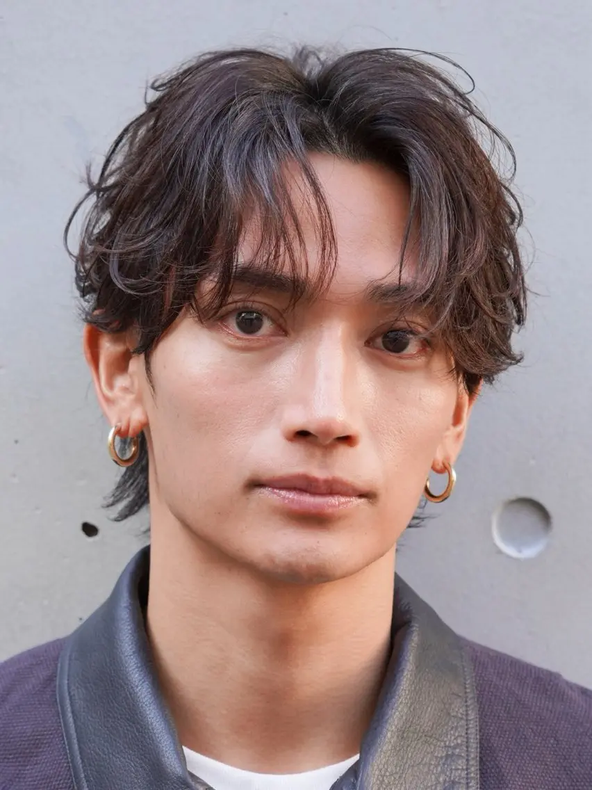 パーマ メンズ カット 無料イノウエのヘアスタイル