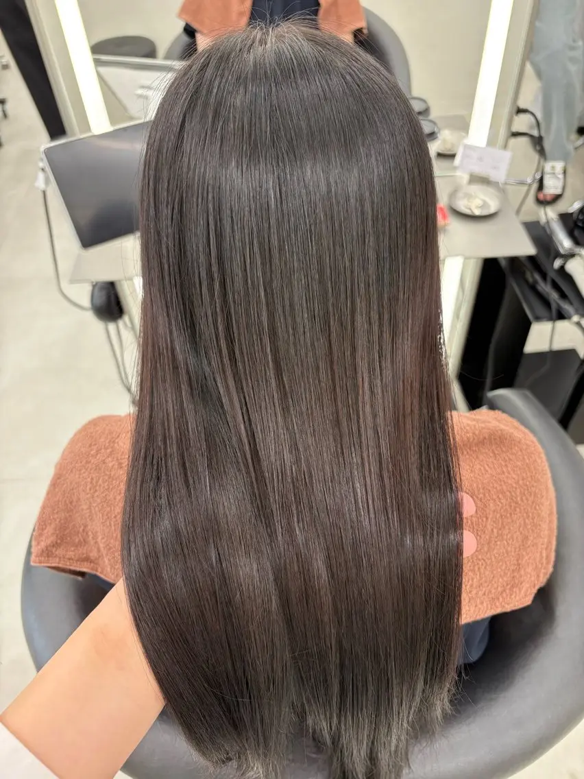 ロング カラー 瀬守 秀哉のヘアスタイル