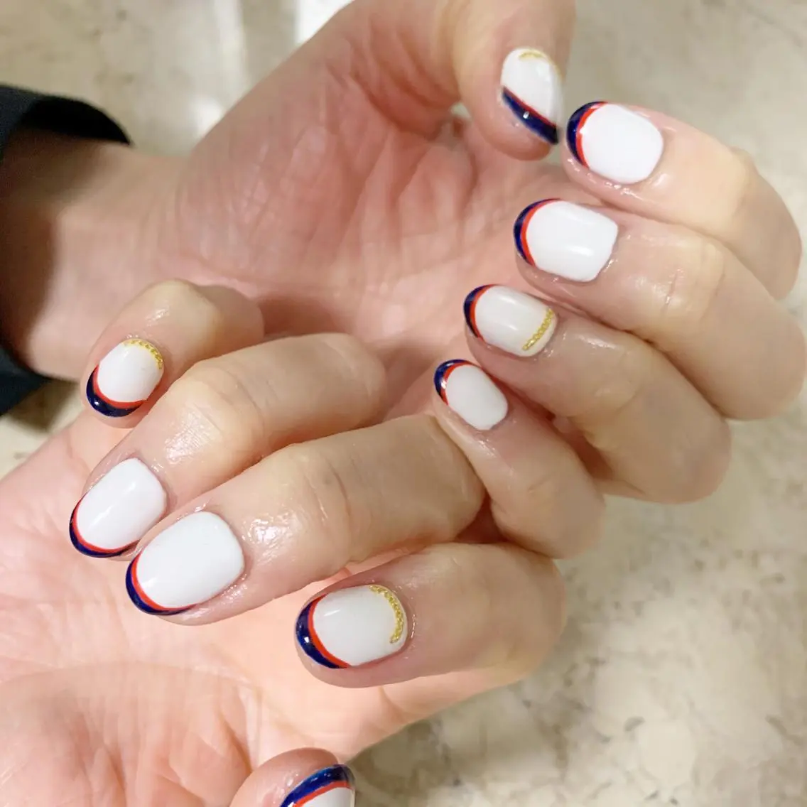 ネイル ショートネイル ハンドネイル フットネイル nail salon mieux(ミュー)のマツエク・マツパデザイン