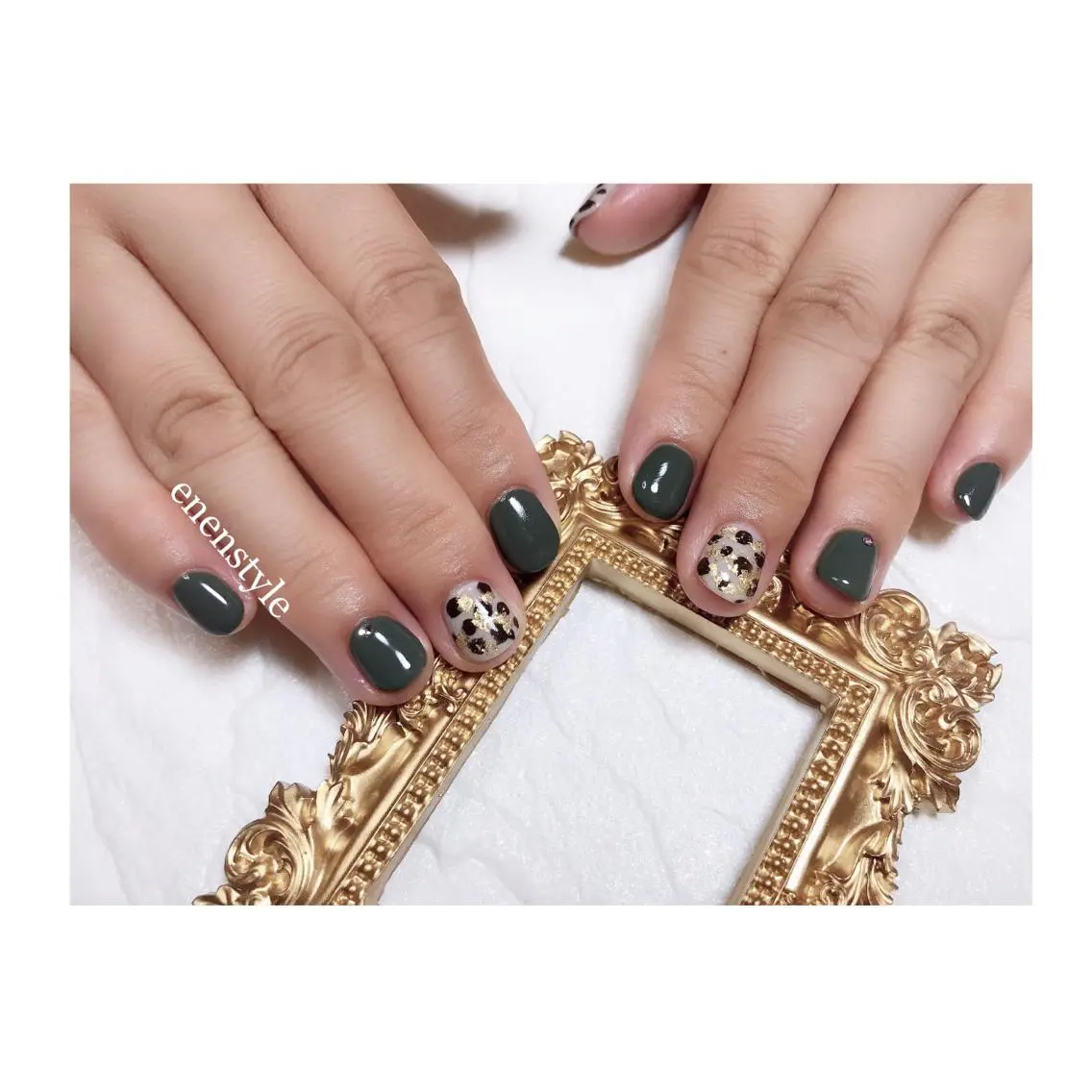 ショート ネイル ジェルネイル ニュアンスネイル ハンドネイル 🐾enen style 🐾のネイルデザイン