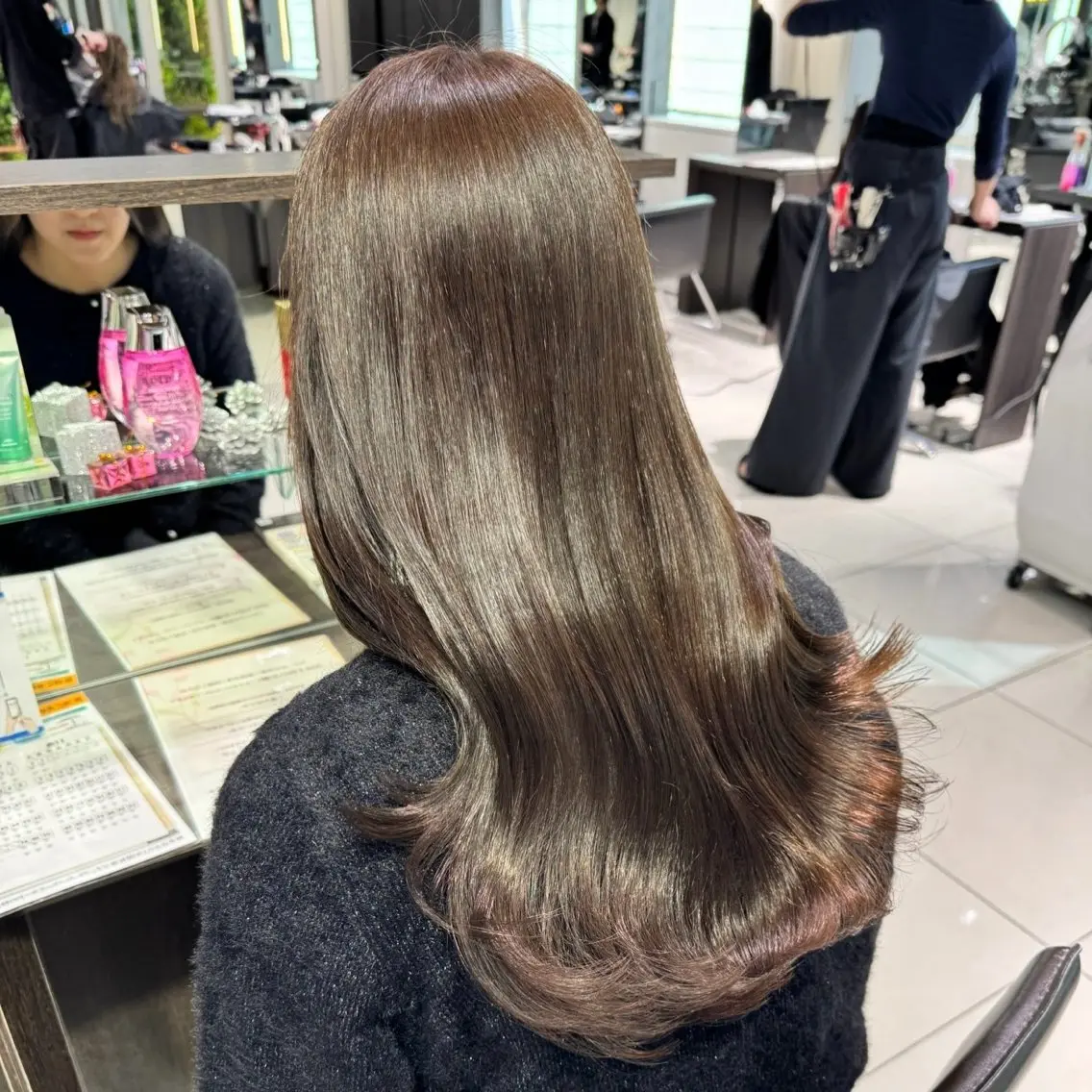 ロング トリートメント 沙瞳sara🎀🫧 /カラーNo.1のヘアスタイル