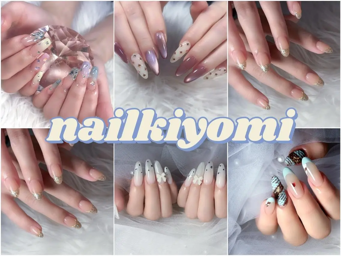 ネイル アートネイル ジェルネイル 韓国ネイル ニュアンスネイル シンプルネイル 🦋Kiyomi. 🦋のネイルデザイン