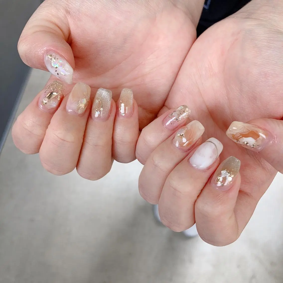 ネイル 地爪育成💅 kanaoanailのネイルデザイン