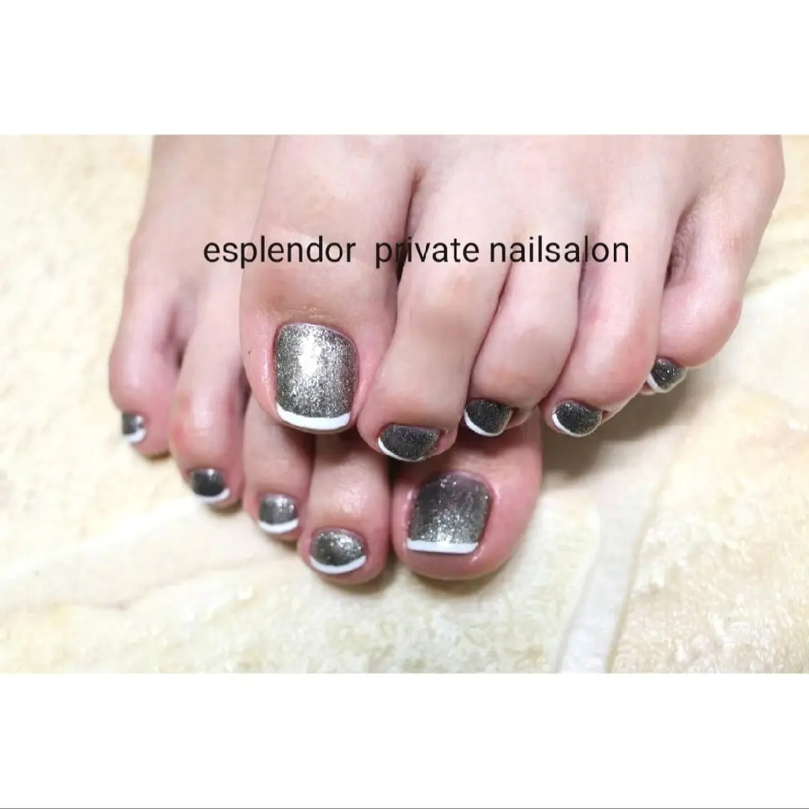 ネイル フレンチネイル esplendor  小野寺のネイルデザイン