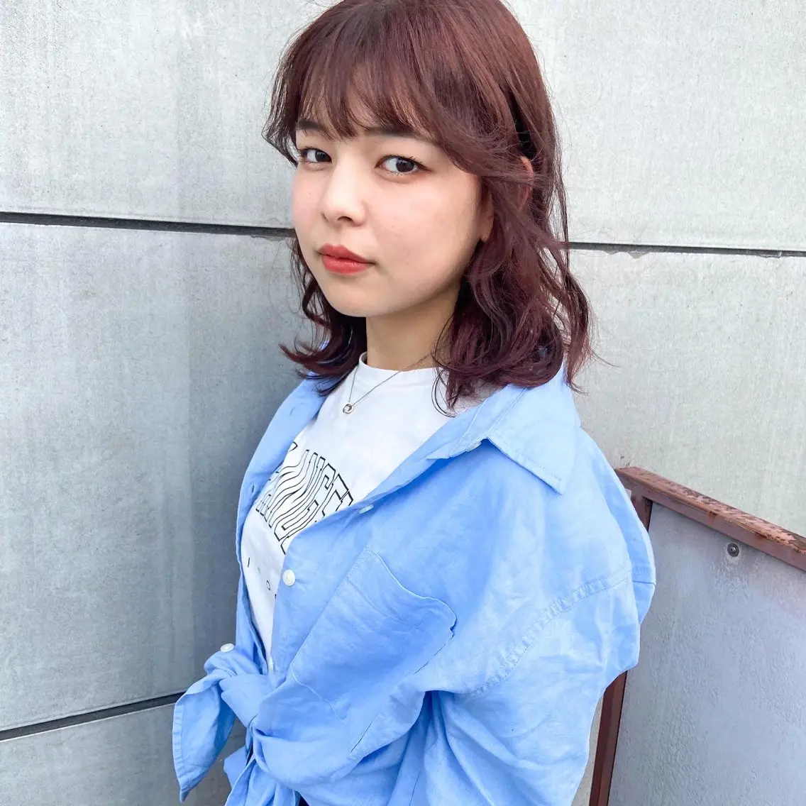 ミディアム カラー パーマ ヘアアレンジ 🌼似合わせのプロ 心斎橋/rena🌼のマツエク・マツパデザイン