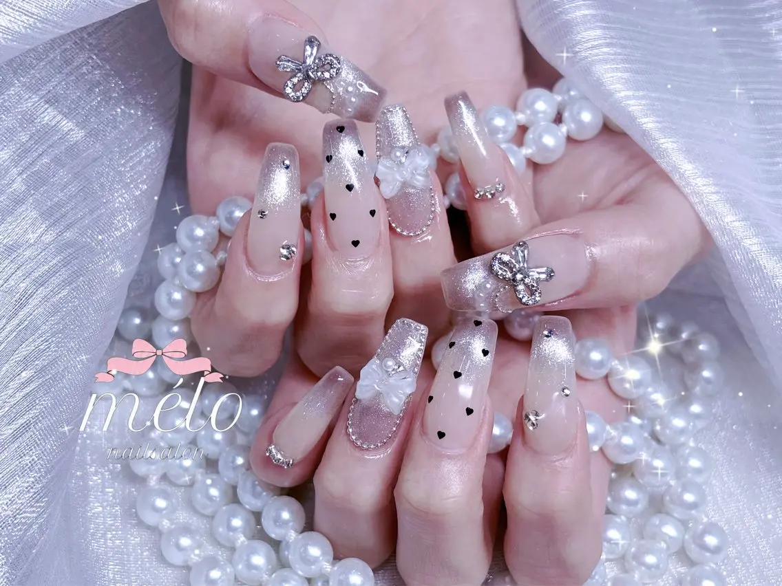 ネイル ハンドネイル Nailsalon mélo 🩷のネイルデザイン