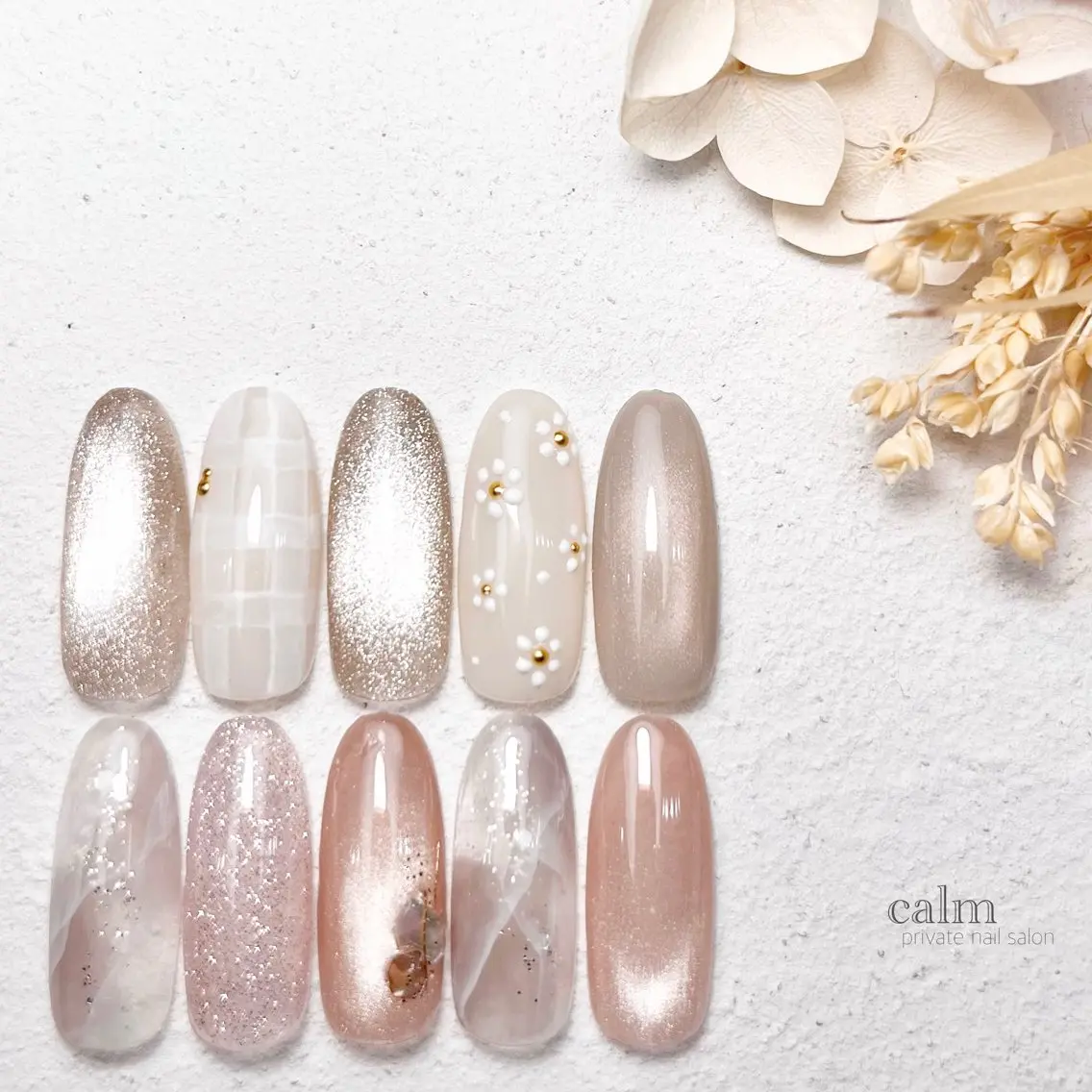 ネイル ハンドネイル calm 〔ｶｰﾑ〕のネイルデザイン