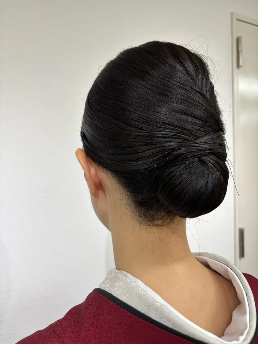 ロング ヘアアレンジ 成人式 YUMEYAKATA 五条店のヘアスタイル