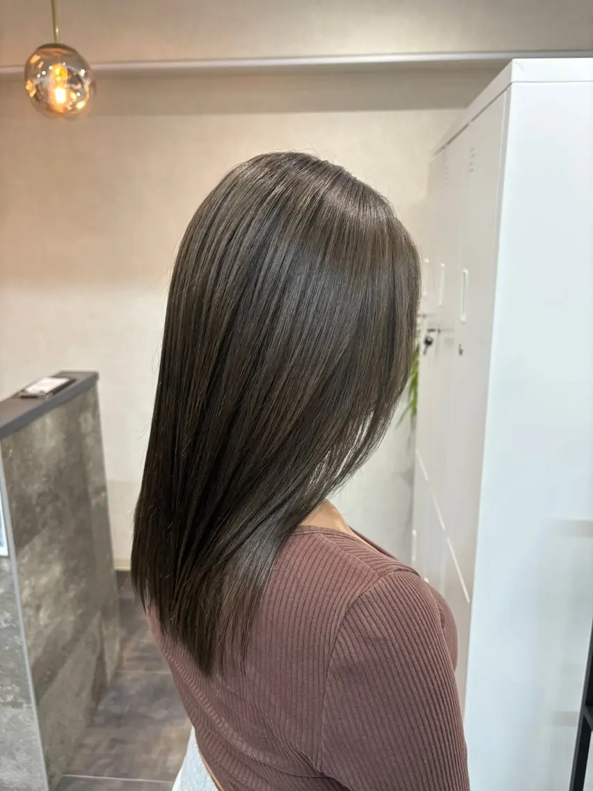 ロング ヘアカラー haku【津久野店】 ERIKAのヘアスタイル