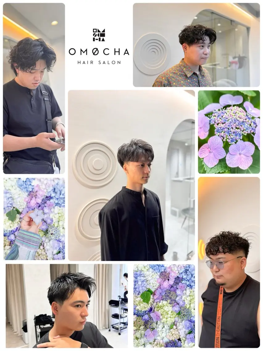 メンズ カット パーマ 艶レイヤー🍊 加藤隆也のヘアスタイル