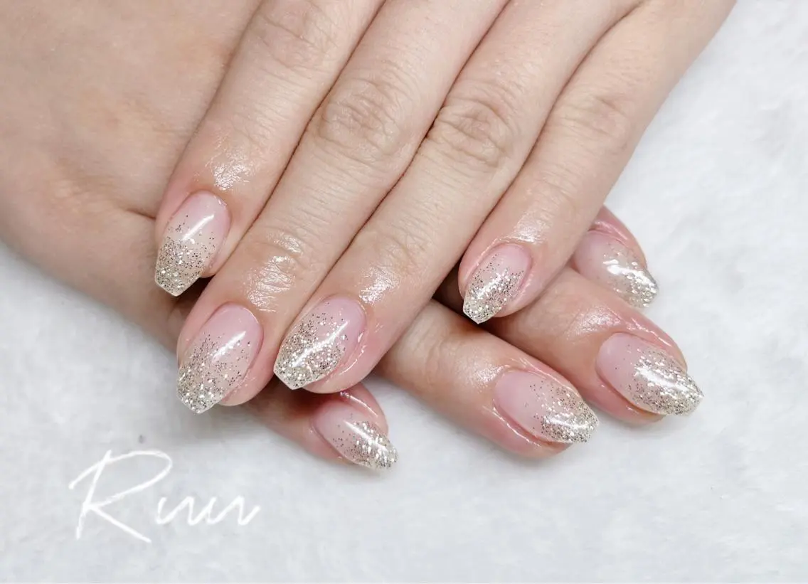ネイル アートネイル フットネイル フレンチネイル キラキラネイル 韓国ネイル Nail salon Ruuのネイルデザイン