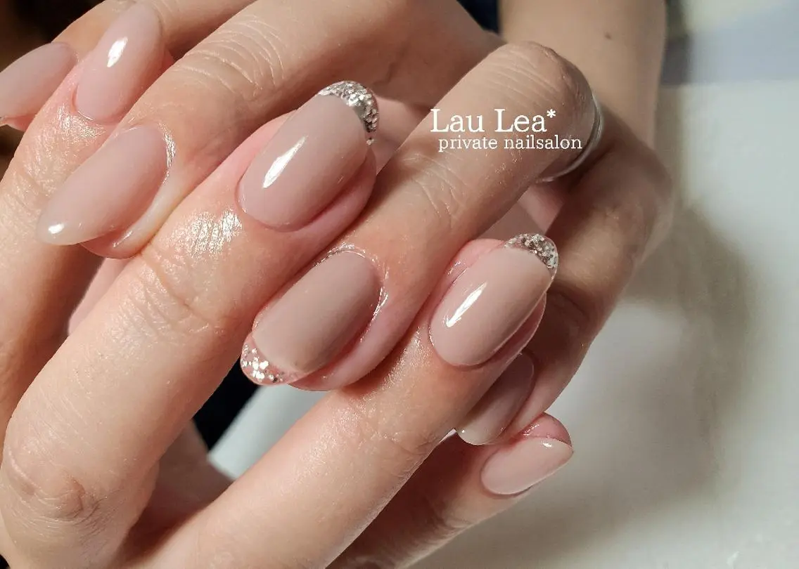 ネイル クリアネイル フレンチネイル salon WR by lauleaのネイルデザイン