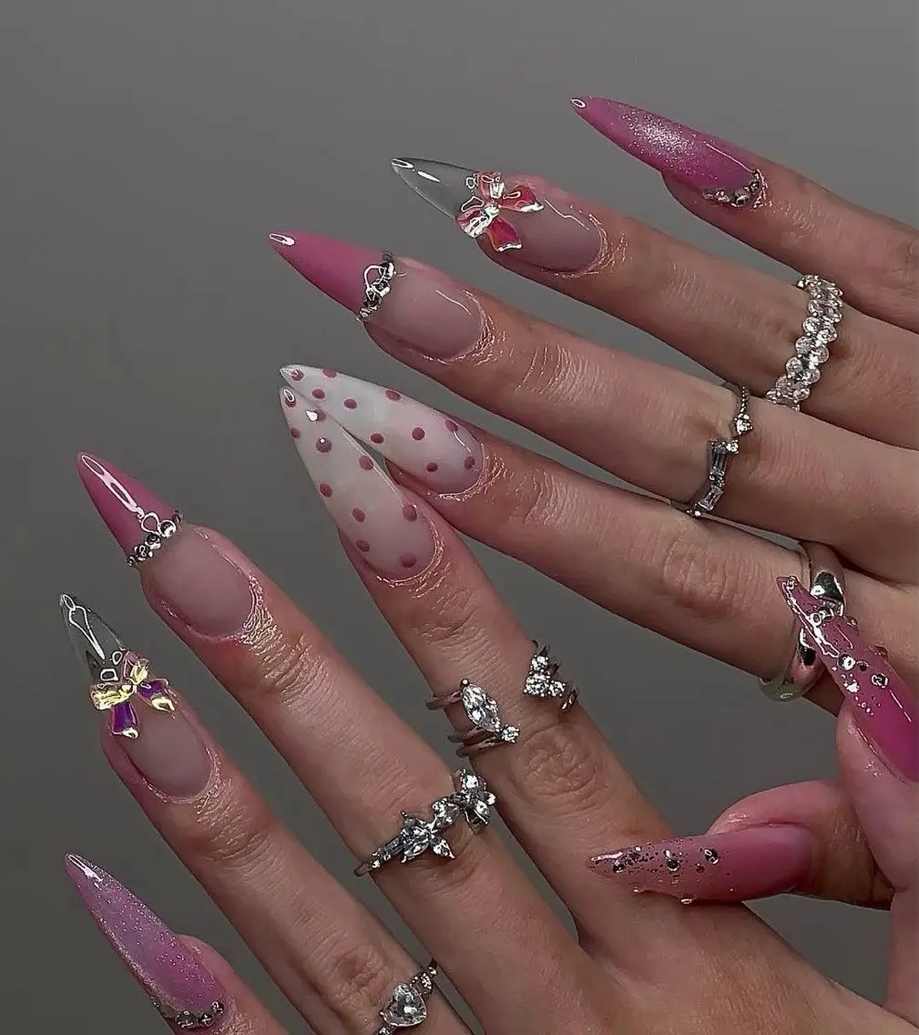 ネイル 長さ出し フレンチネイル 韓国ネイル ロングネイル シンプルネイル Mina Aurea Nailのネイルデザイン