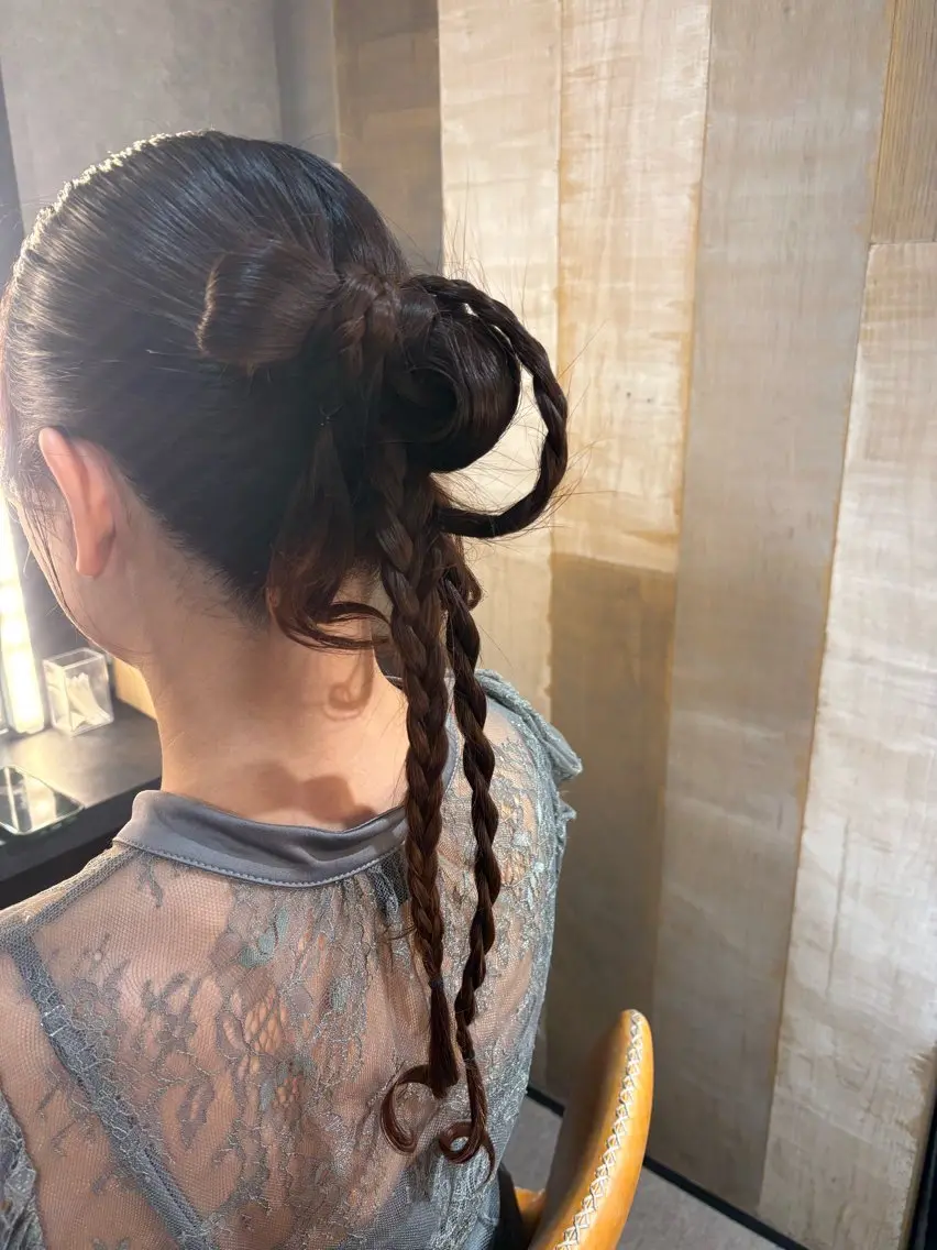ヘアアレンジ ヘアメイク スーのヘアスタイル