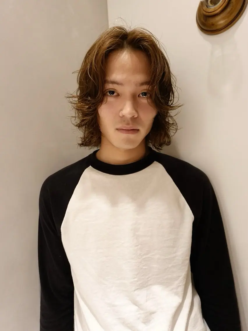 メンズ メンズパーマ 山本 あのんのヘアスタイル