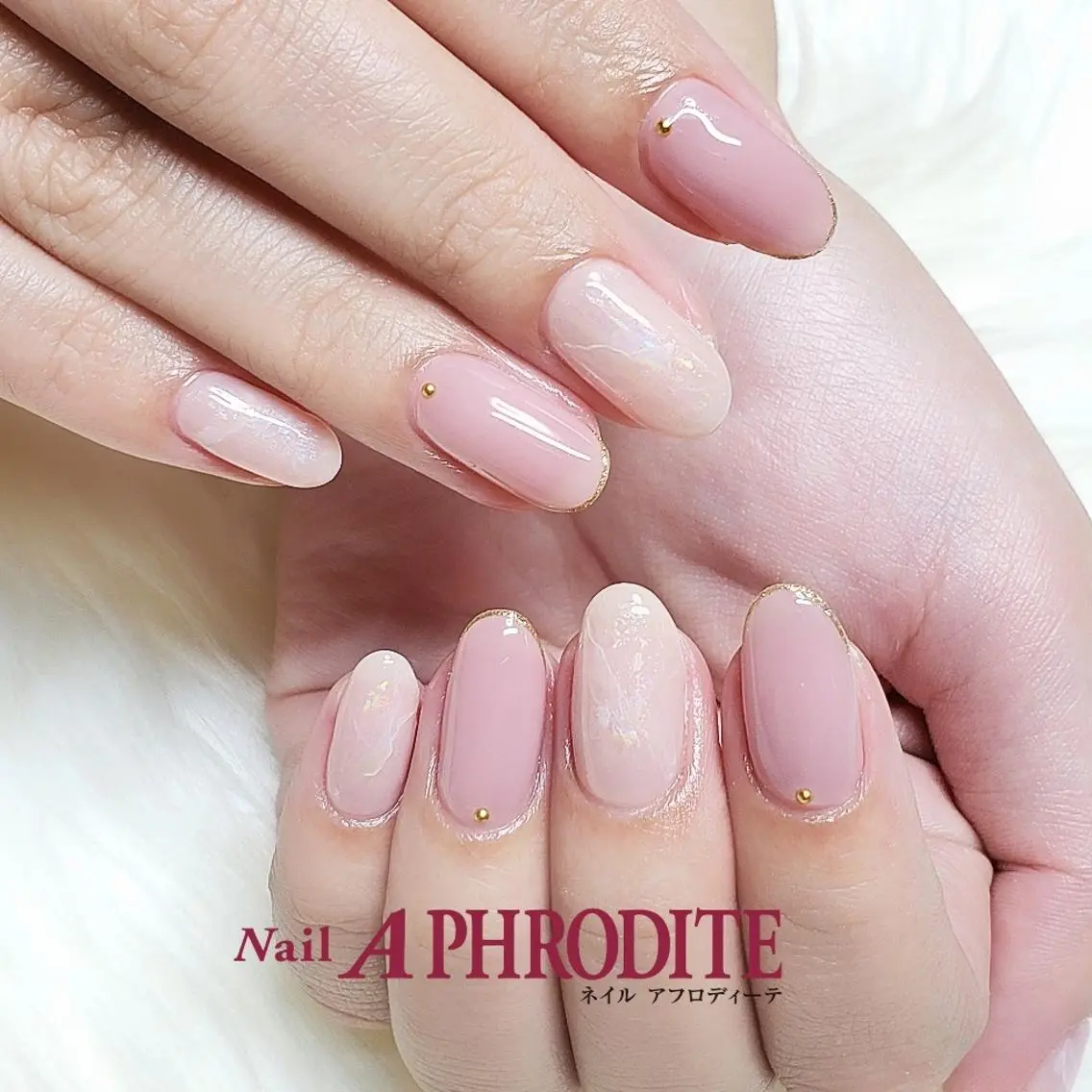 ネイル 持ち込み ハンドネイル Nail  Aphroditeのネイルデザイン