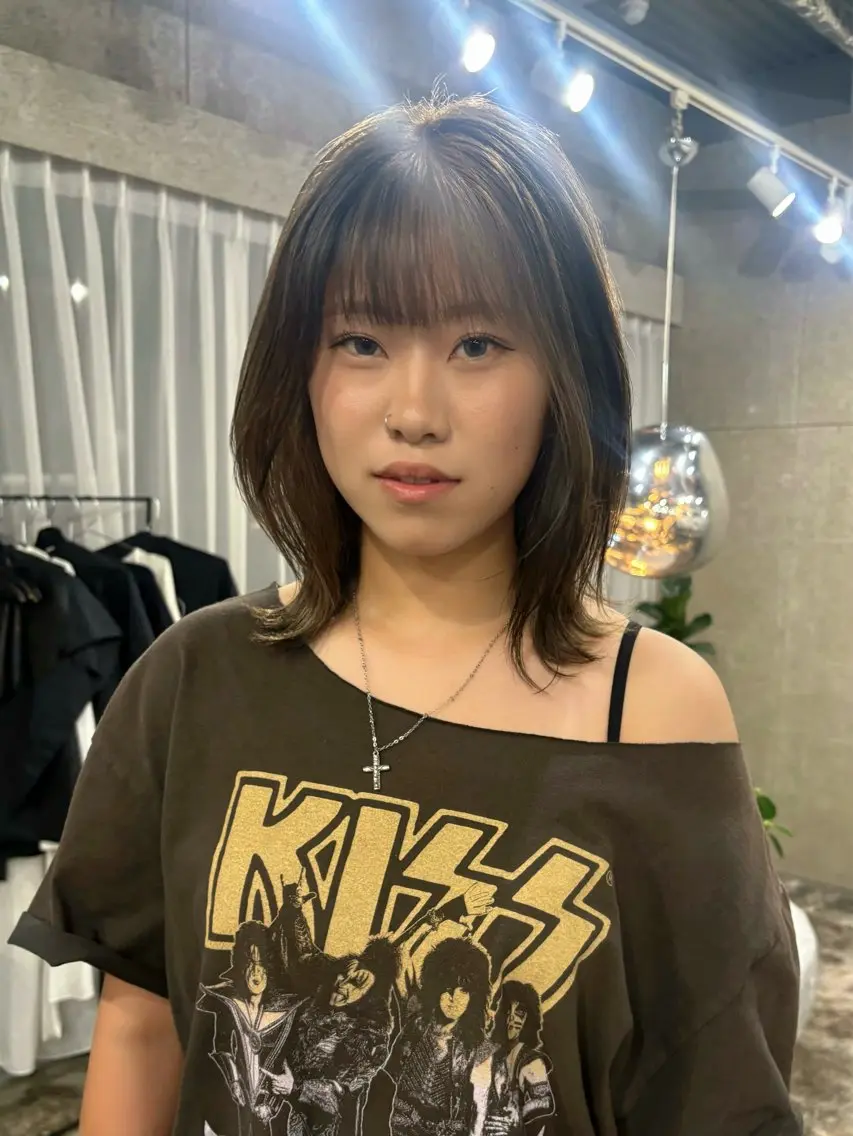 カラー ヘアカラー KUBO HADUKIのヘアスタイル