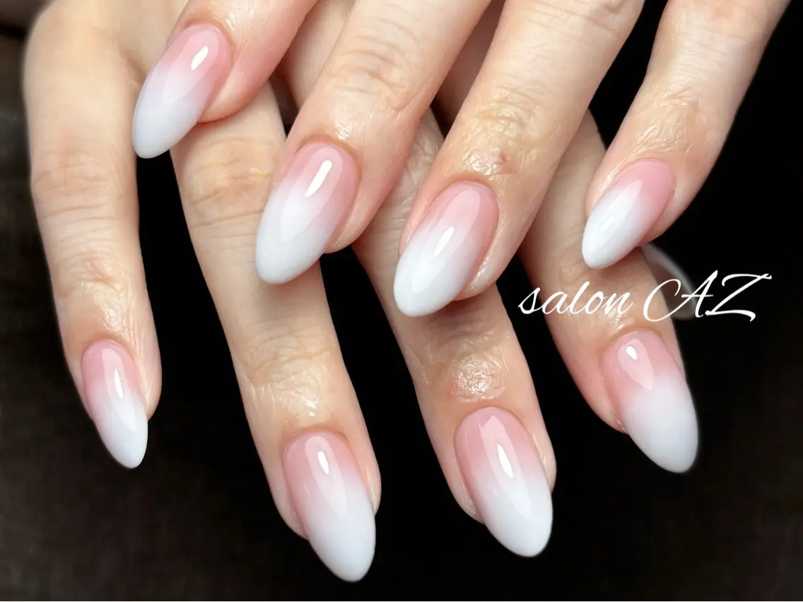 ネイル アートネイル フレンチネイル マグネットネイル ニュアンスネイル オフィスネイル ハンドネイル salon AZのネイルデザイン
