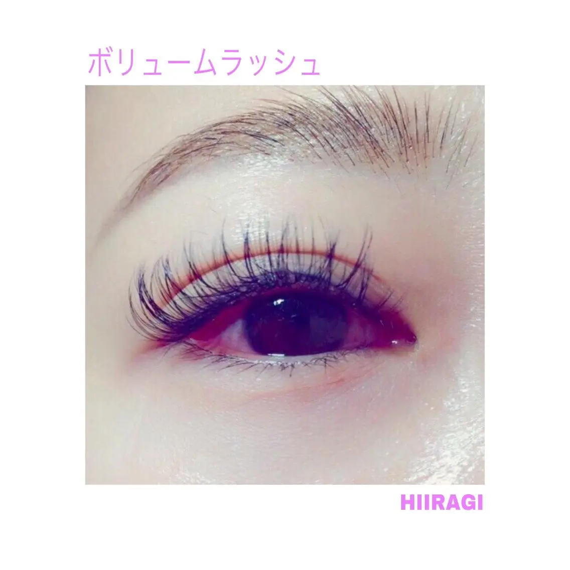 マツエク・マツパ 美容室 HIIRAGIのマツエク・マツパデザイン