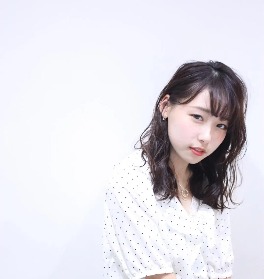 セミロング ヘアアレンジ 10/4〜産休菊池 栄里奈のヘアスタイル
