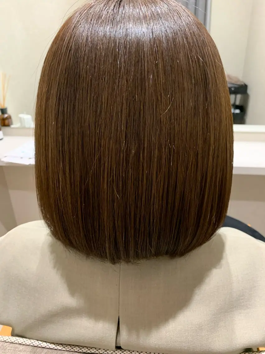 ショート カット ヘアカラー 縮毛矯正 newiネウィ _naoのヘアスタイル