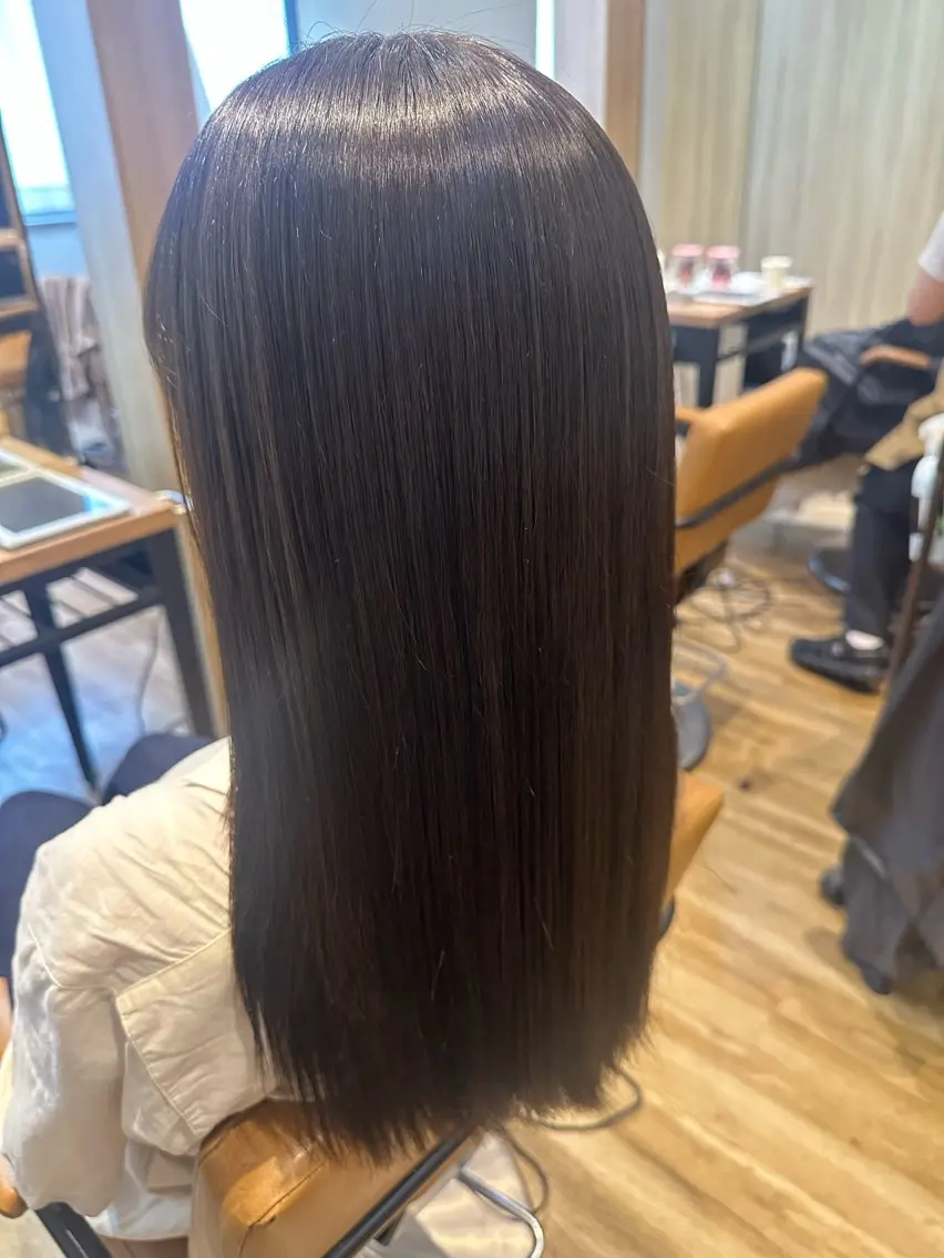 セミロング カラー ヘアカラー トリートメント ✨✂️Nori ✂️✨のヘアスタイル
