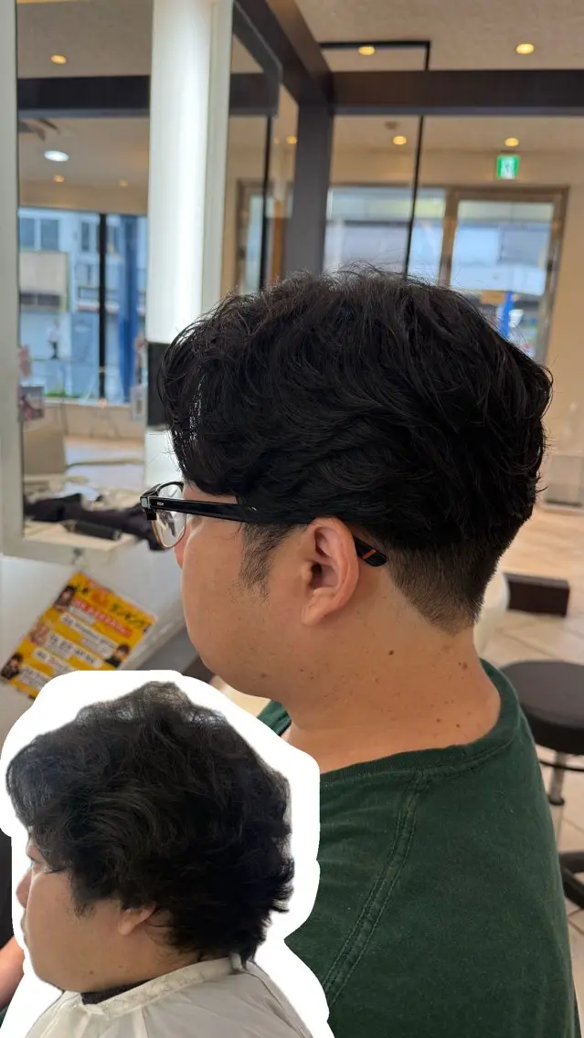 パーマ メンズ カット パーマ ヘアセット/ブリーチ カラー🩰SEINAのヘアスタイル