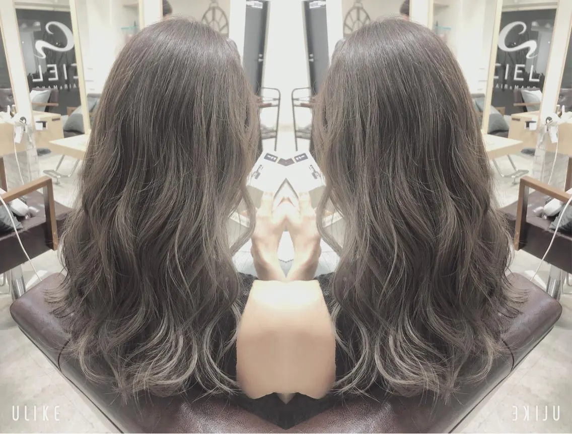 セミロング カラー 【eimee】 店長✂️TAKUMAのヘアスタイル