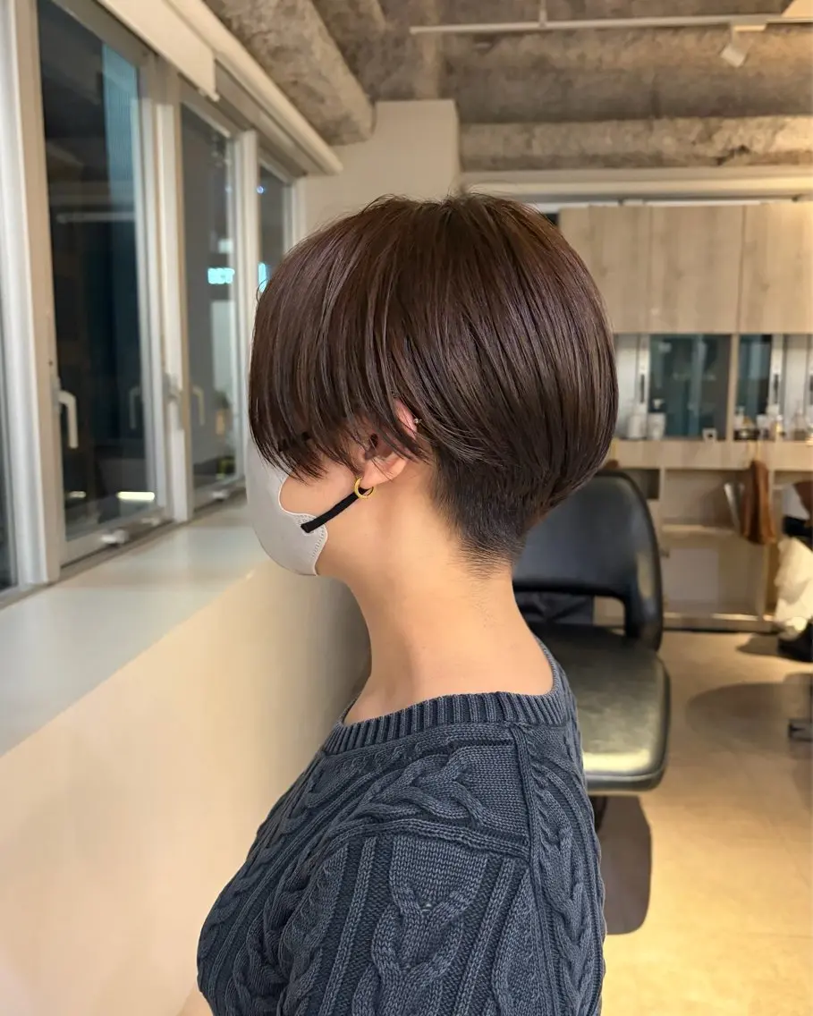 ショート 似合わせカット🎀 梅田‎🤍sayaのヘアスタイル