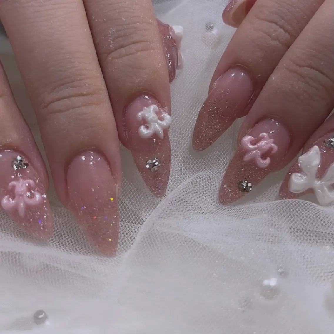 ネイル ハンドネイル 🧁fein. nana🩵のネイルデザイン
