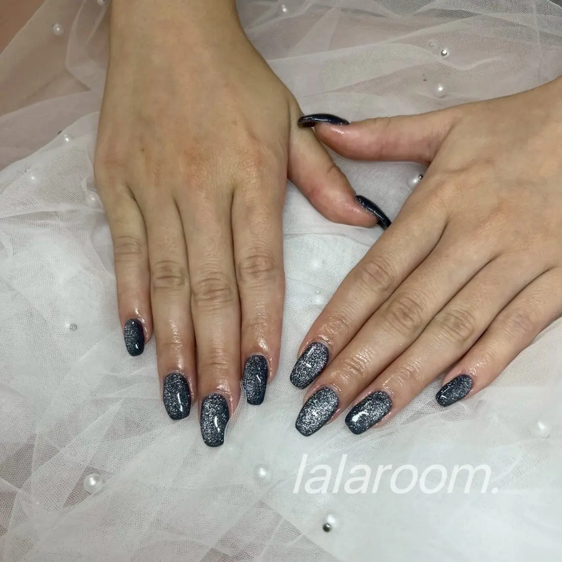 ネイル 長さ出し スカルプネイル ハンドネイル lala room.のネイルデザイン