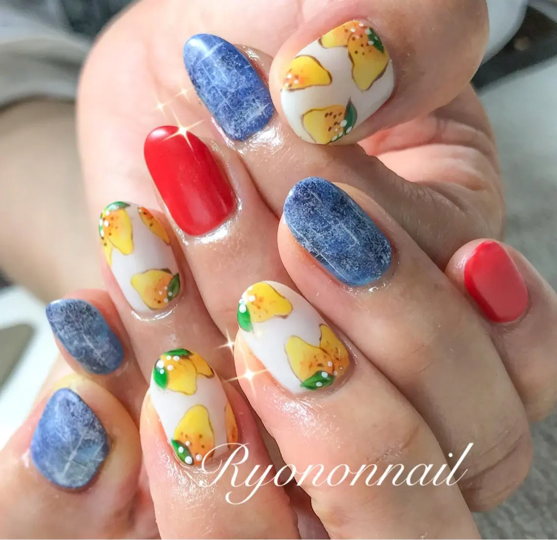 ネイル Ryononnail 上谷典子のネイルデザイン