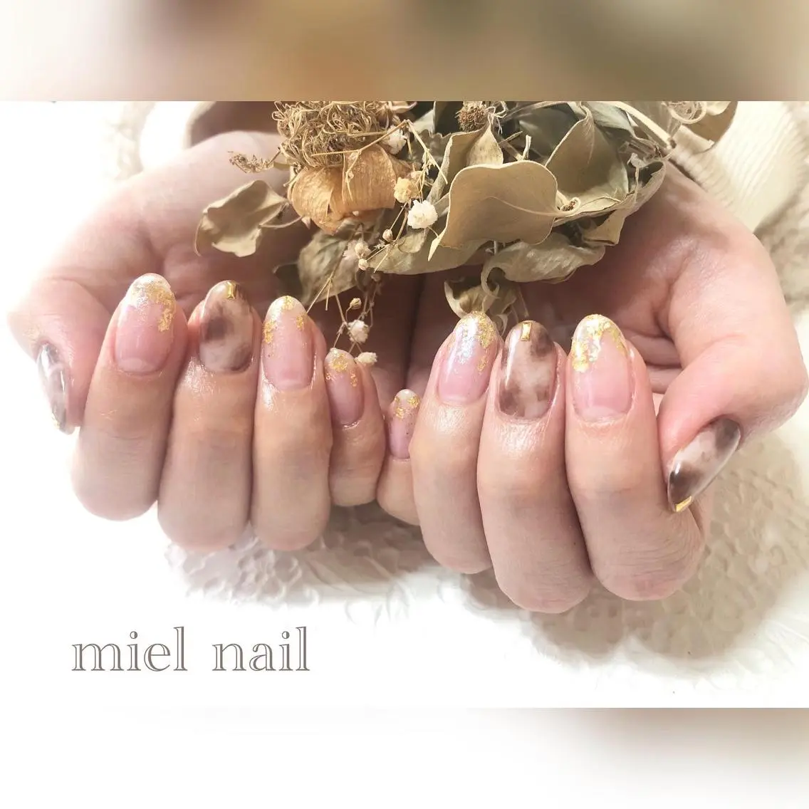 ネイル ハンドネイル miel nailのネイルデザイン
