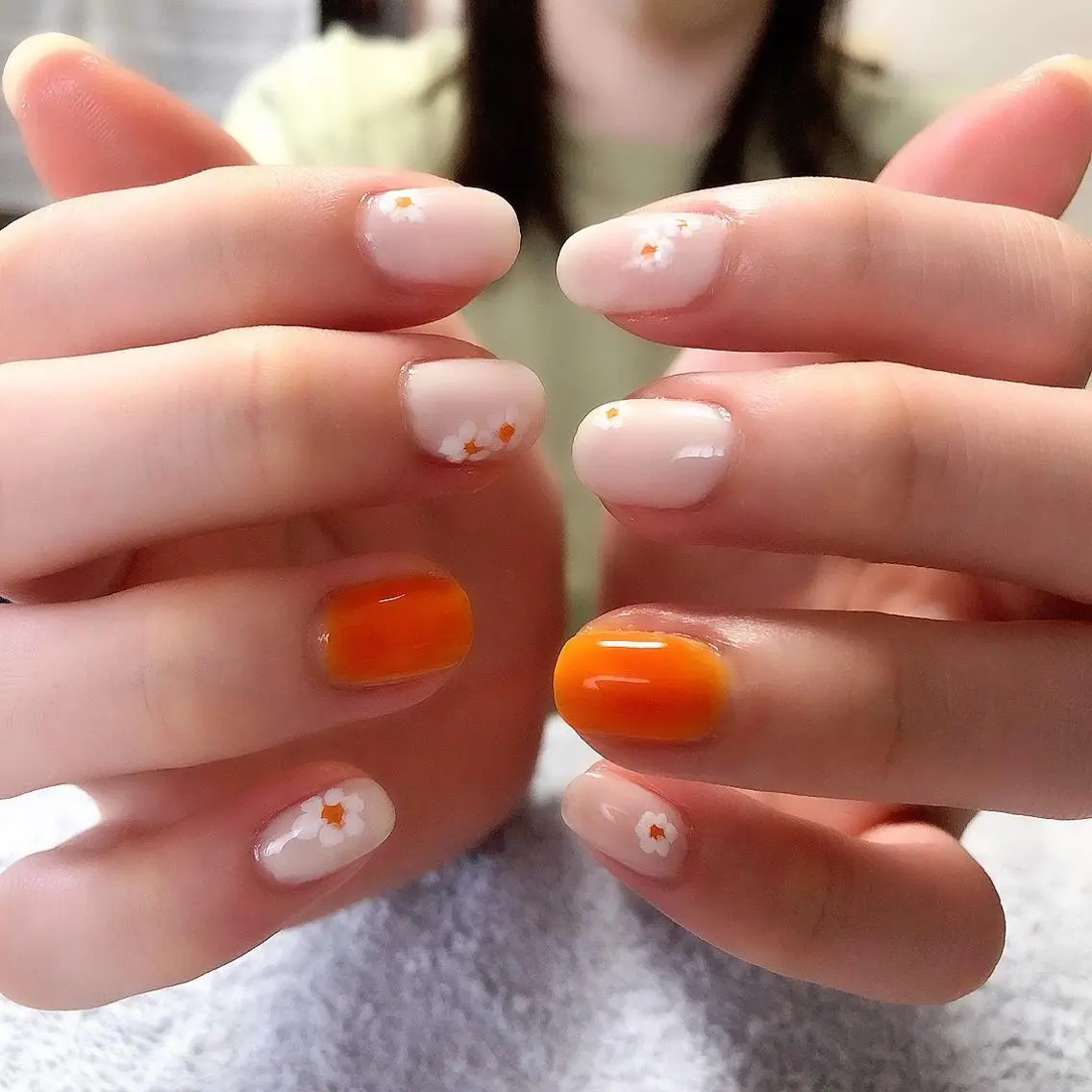 ネイル シンプルネイル 結城 怜菜のネイルデザイン