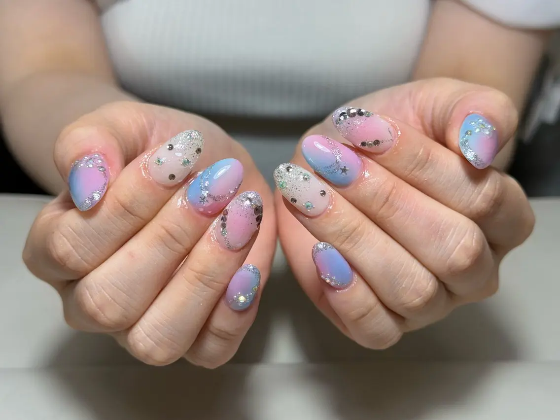 ネイル ハンドネイル ハンドケア 🍑 momo_nailのネイルデザイン