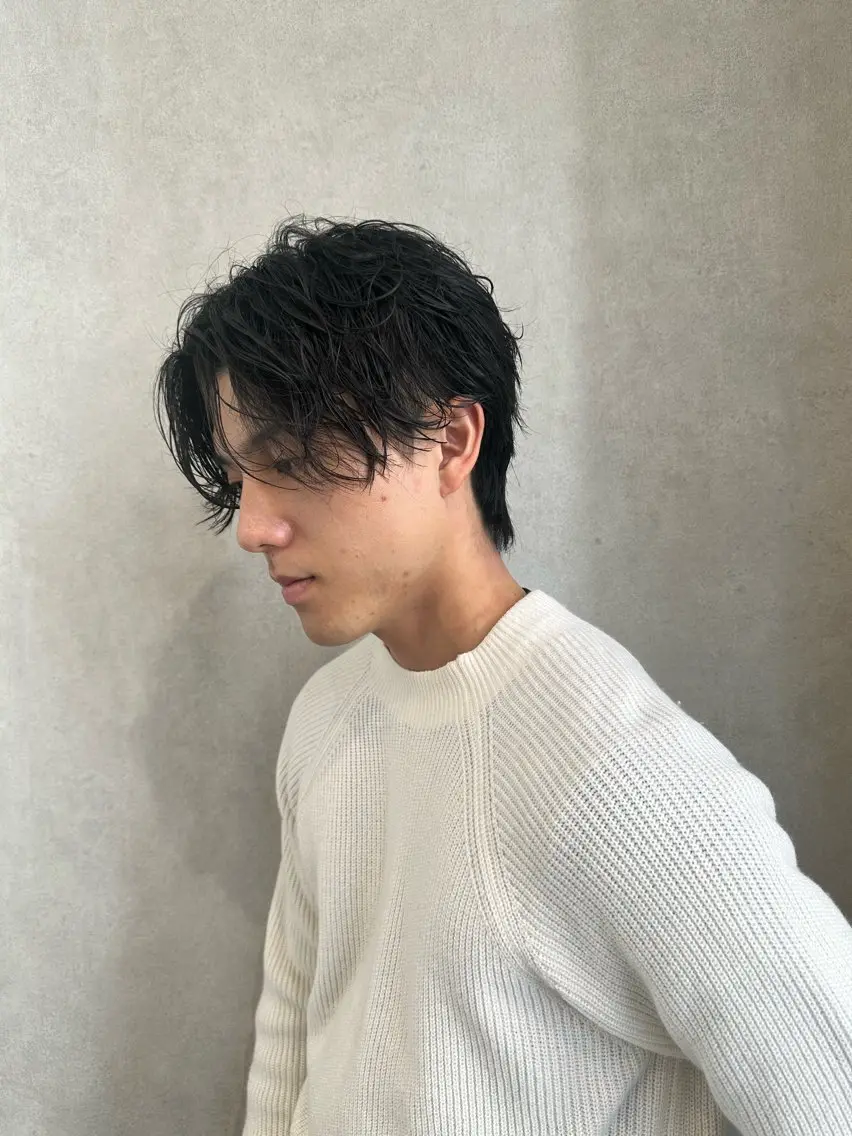 パーマ メンズ YUKI メンズ特化のヘアスタイル