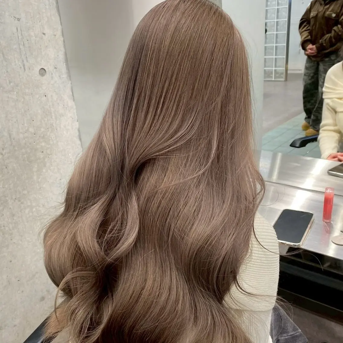 ロング カラー ヘアアレンジ カラーモデル 募集中/なお🎀のヘアスタイル