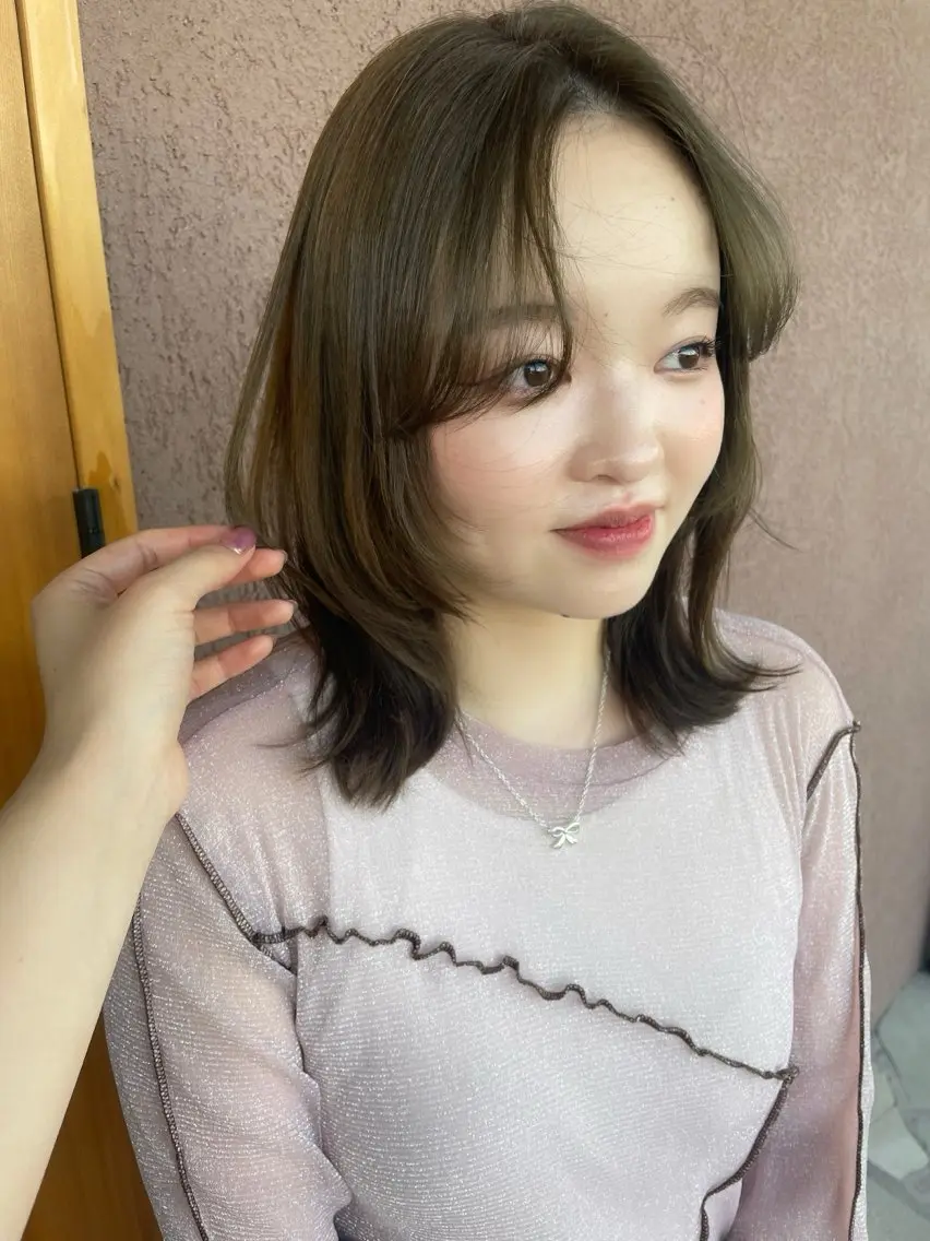 ミディアム belta.🌱 安藝夏花🌻のヘアスタイル