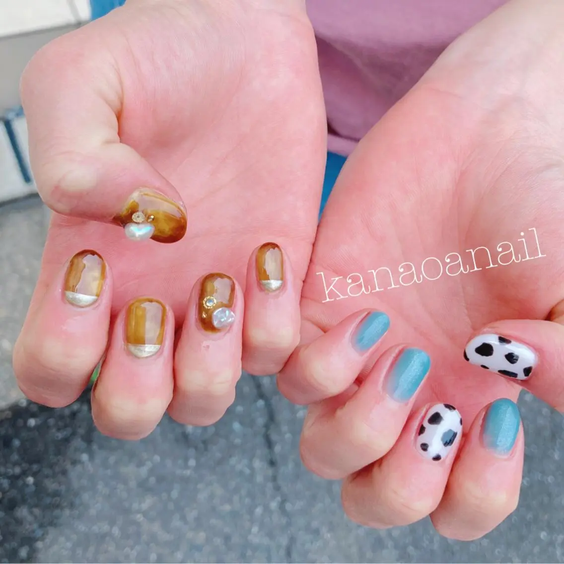 ネイル 地爪育成💅 kanaoanailのネイルデザイン
