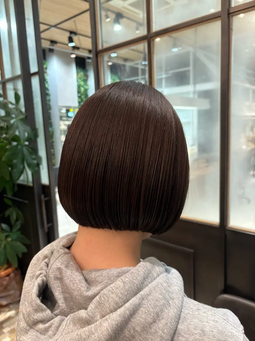 ショート ノンダメージカラー/ ボブ/RINのヘアスタイル