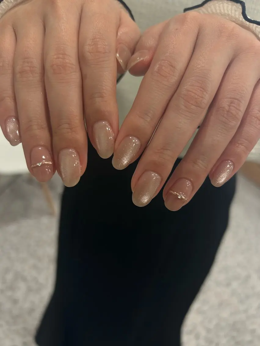 ネイル ハンドネイル 小松 千冬のネイルデザイン